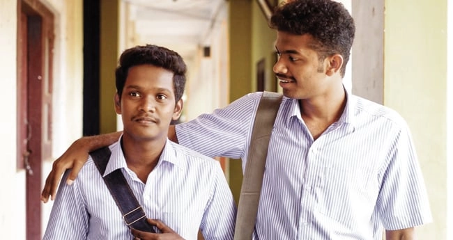 supporting young actor in malayalam karthik vishnu and mathew thomas in cup malayalam movie