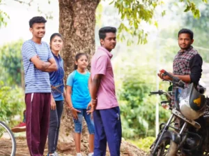 cup malayalam movie still featuring supporting young actor in malayalam karthik vishnu basil joseph mathew thomas riya shibu