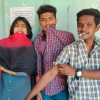 supporting young actor in malayalam karthik vishnu mathew thomas and riya shibu in cup malayalam movie